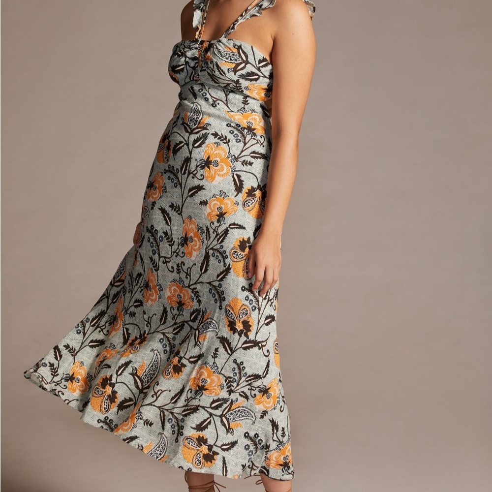 Anthropologie midi dress.  Size 10